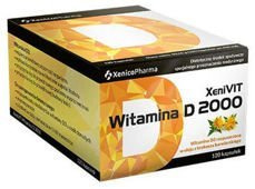 XeniVIT Witamina D 2000 x 120 kapsułek