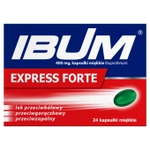 Ibum Express Forte 0,4g x 24 kapsułki