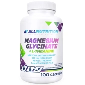 Allnutrition Magnesium Glycinate + L-Theanine x 100 kapsułek