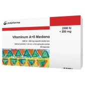 VITAMINUM A+E (2500j.m + 200mg) x 50 kapsułek