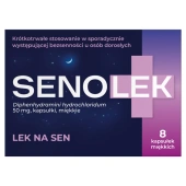 Senolek 50mg x 8 kapsułek