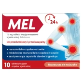 Mel Max 15mg x 10 tabletek ulegających rozpadowi w jamie ustnej